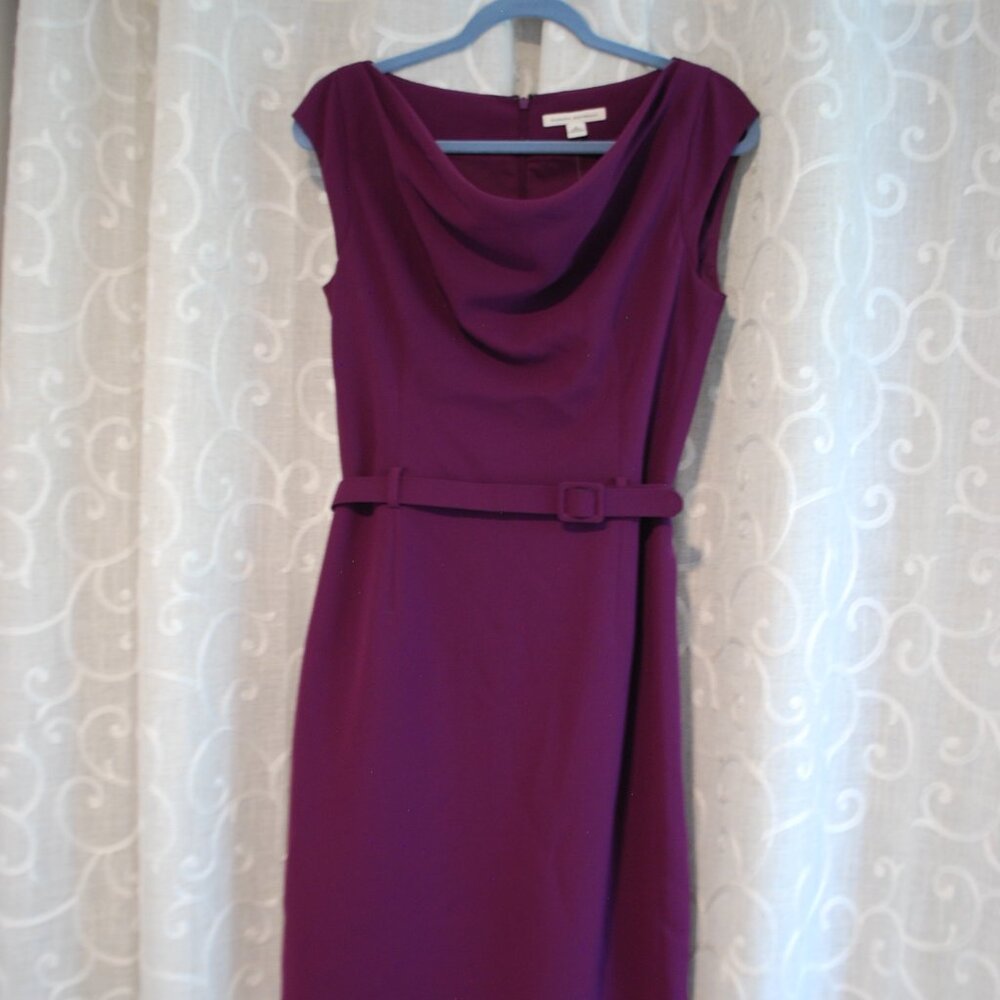 Spring Banana Republic Plum Dress Size 6 NEW NWT